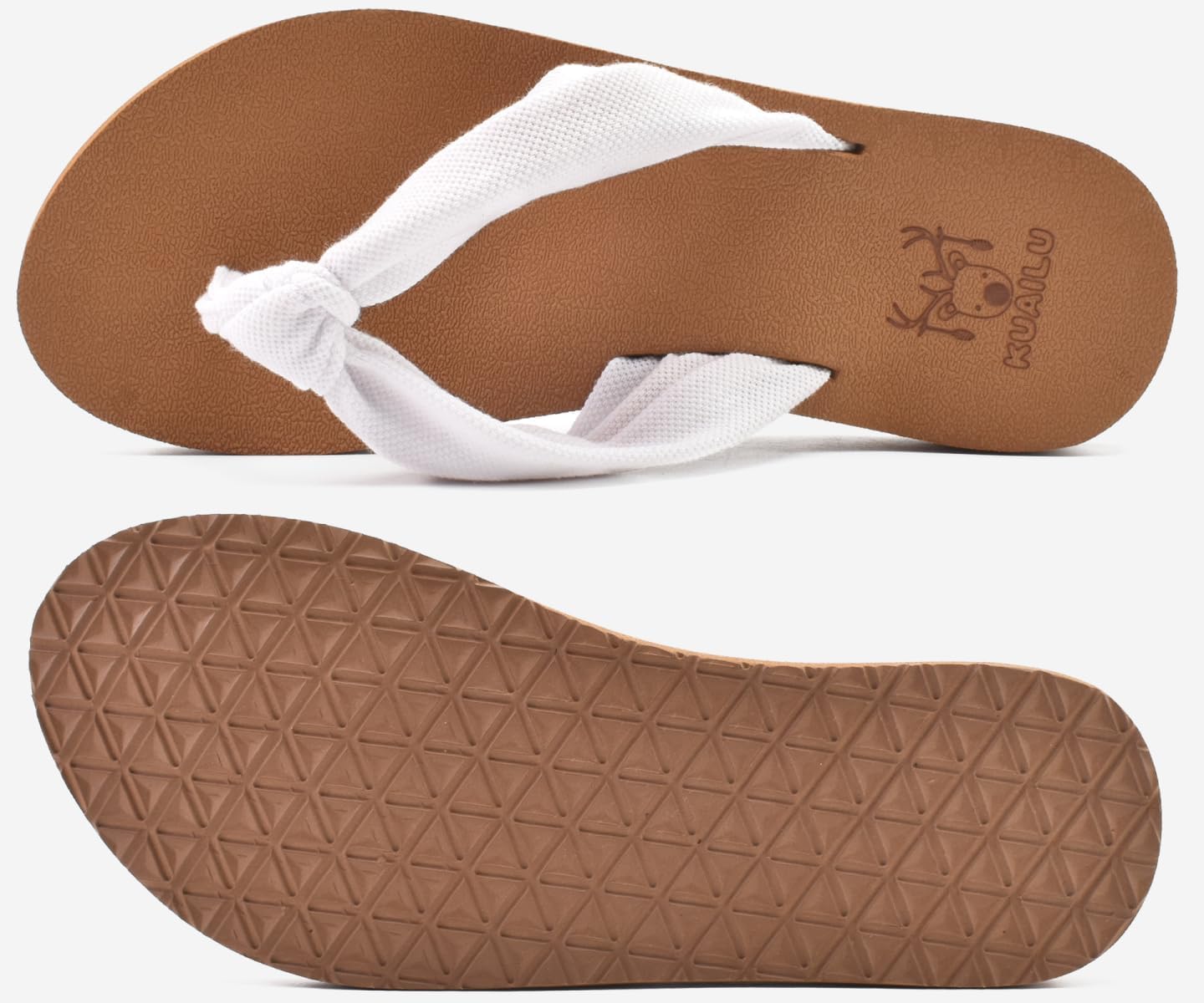 Flip Flops for Women with Arch Support Summer Beach Thong Sandals | Comfortable Yoga Mat Walking Shoes Cushion Slip on Casual Outfits Indoor Outdoor
