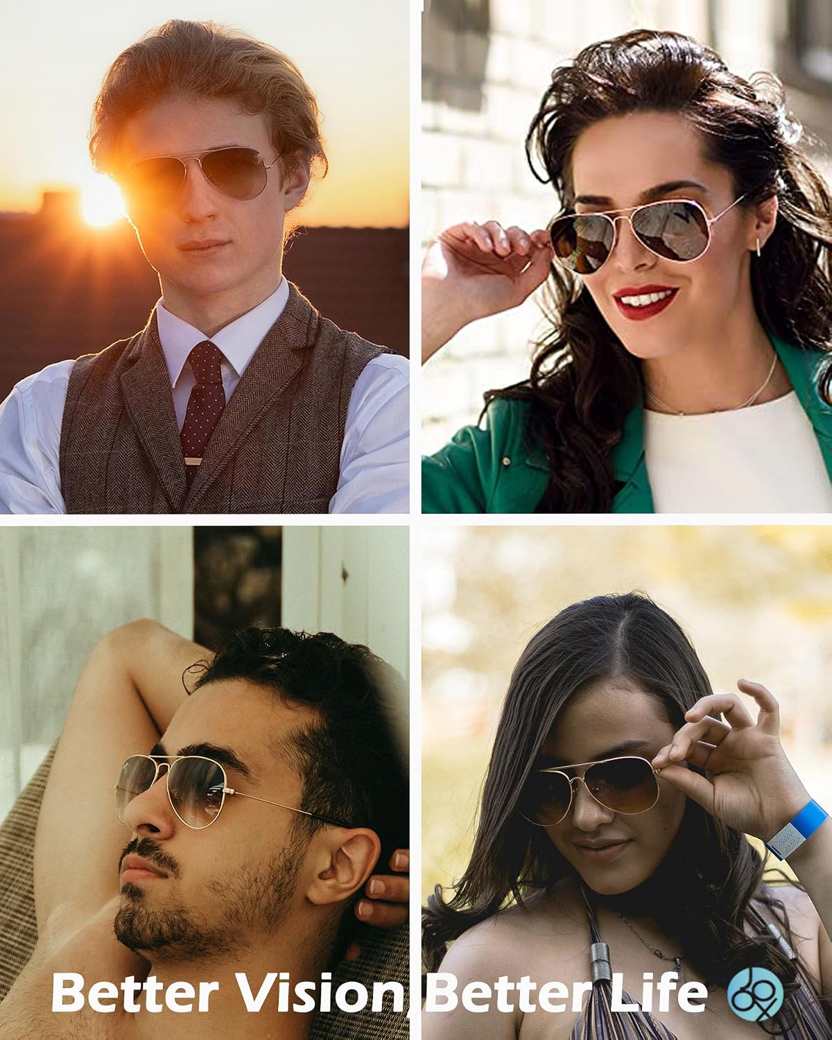 Polarized Aviator Sunglasses for Women Men JX2775 | Classic Lightweight Metal Pilot Frame,Uv400 Protection Lens,Driving Fishing Travel