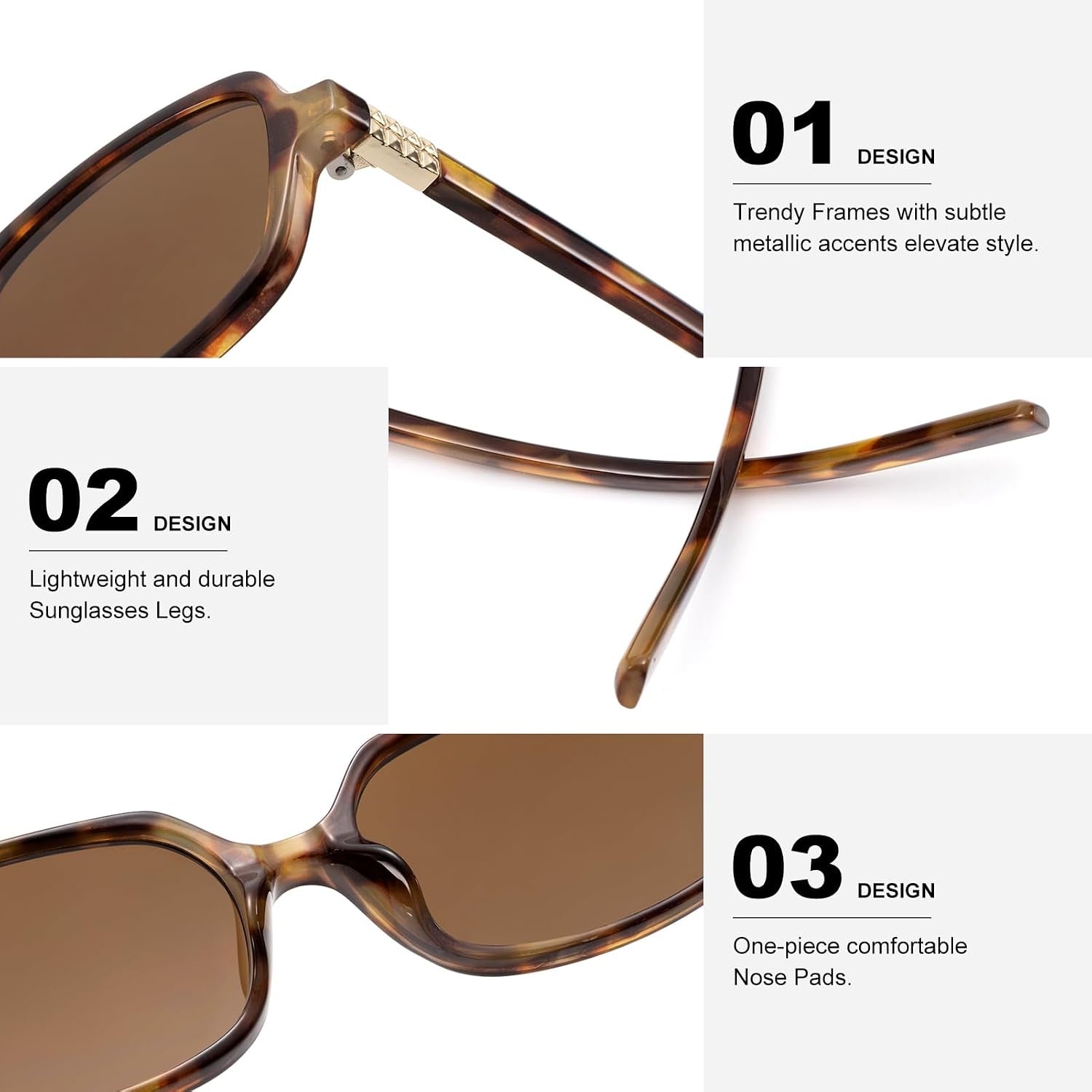Trendy Rectangle Sunglasses for Women Men Retro Fashion Y2K Shades | 90S Small Square Sun Glasses