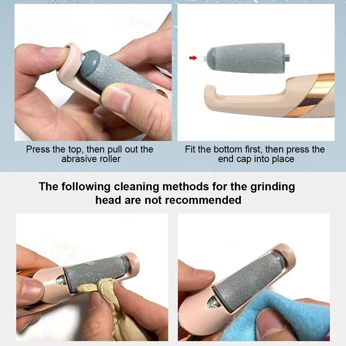Pedicure Electronic Tool File Feet Callus Remover Hard Skin Remover Foot Care Tools